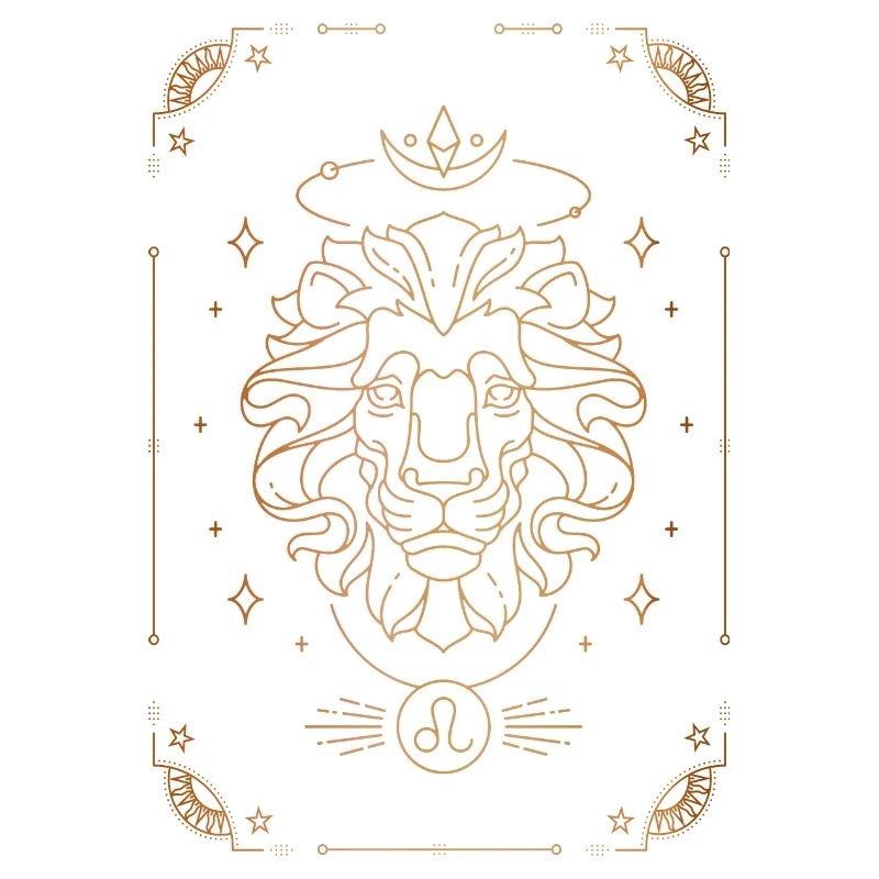 Löwe-Zeichen: Sternbild