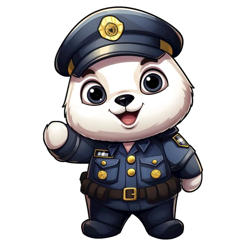 Panda Policeman