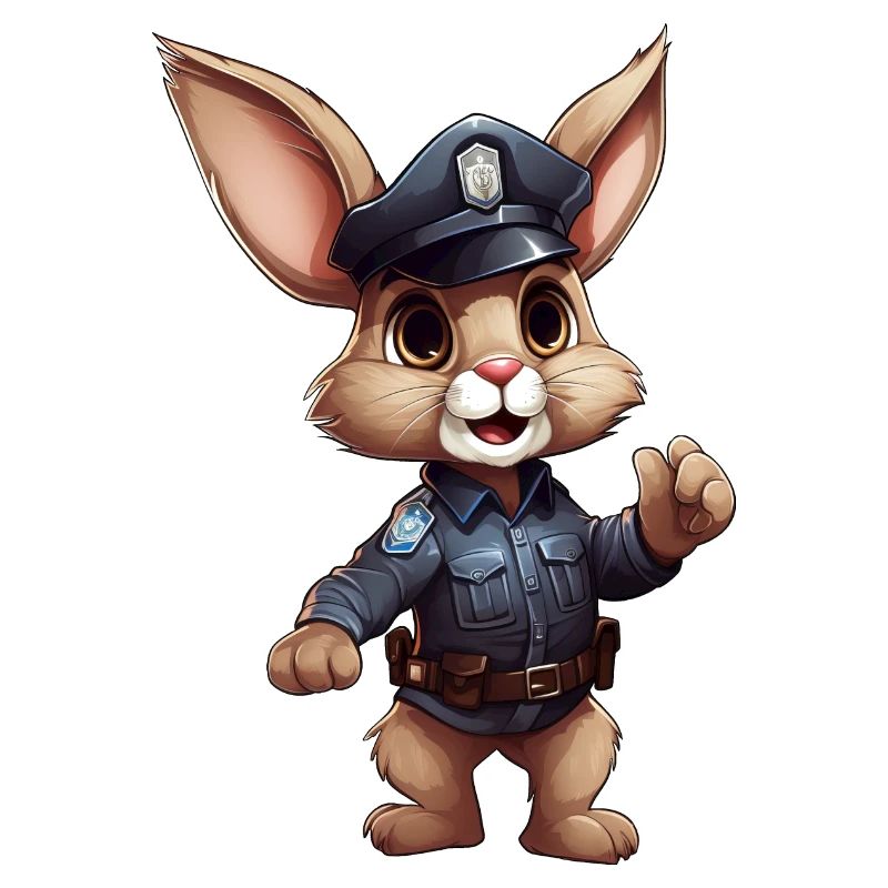 Häschen Polizei