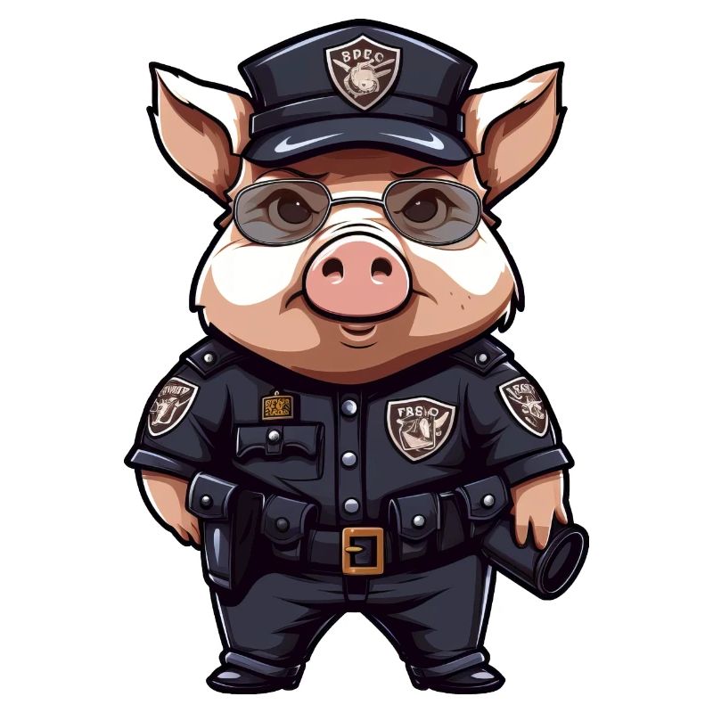 Policier cochon
