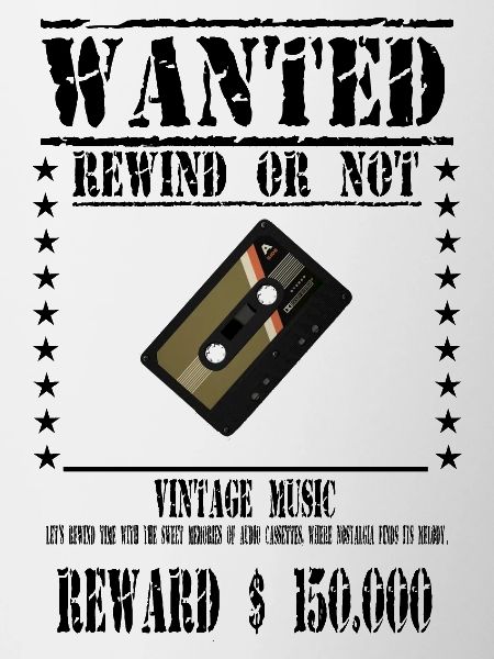 WANTED CASSETTE AUDIO