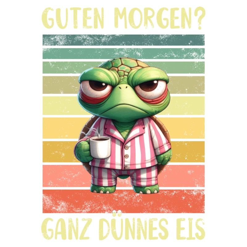 Schildkröte Morgenmuffel