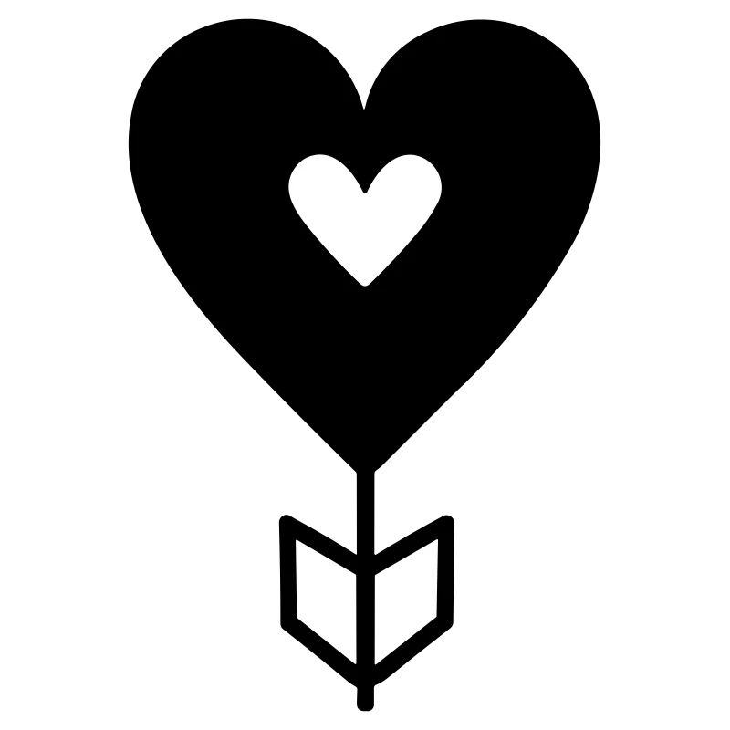 Flèche coeur