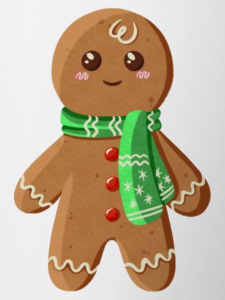 Cute Gingerbread Man