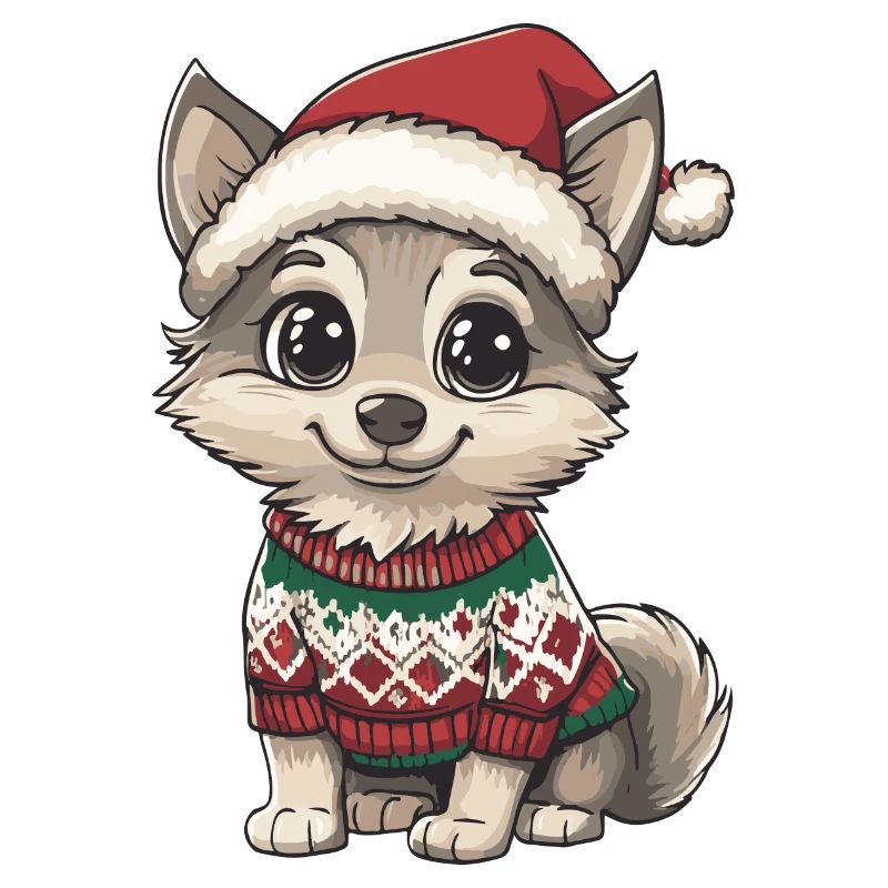 Wolf Christmas Comic