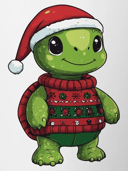 Turtle Christmas Comic