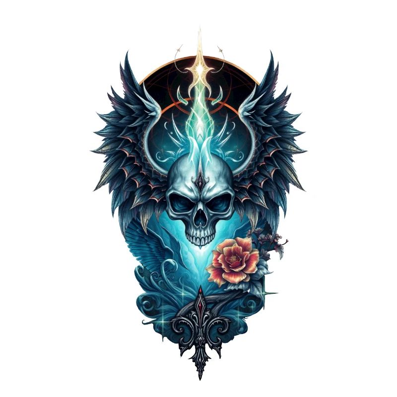 Stunning skull