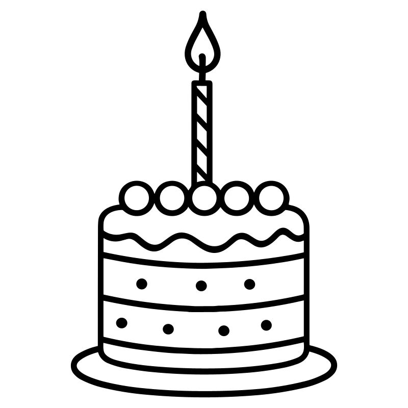 Gateau d'anniversaire