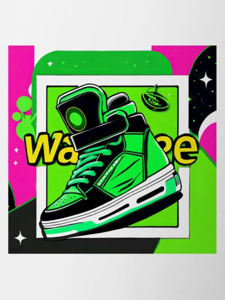 Neon Sneaker Pop Art