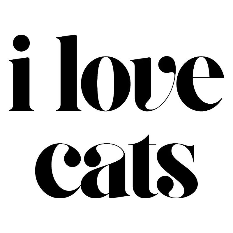 Ich liebe Katzen