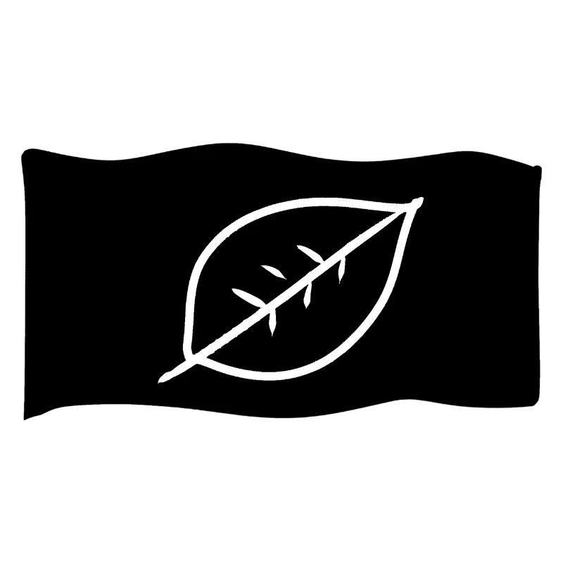 Icône Drapeau Feuille Nature