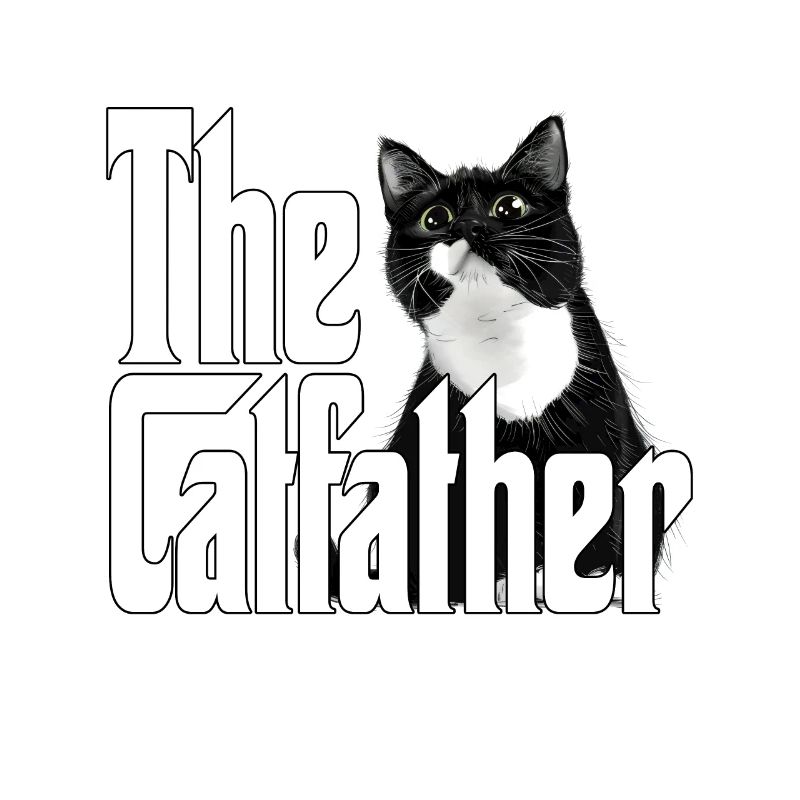 Cat Father The Catfather Crazy Cat Dad Dad
