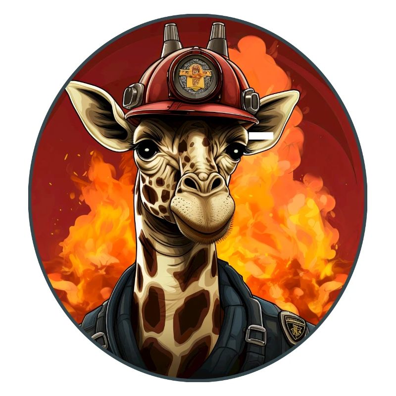 Girafe des pompiers