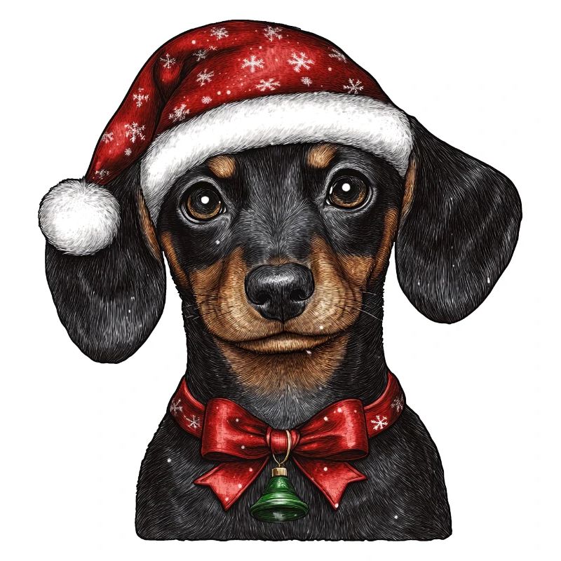 Teckel du Père Noël
