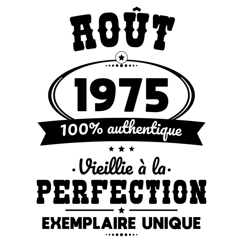 50th Anniversary - August 1975 Perfection