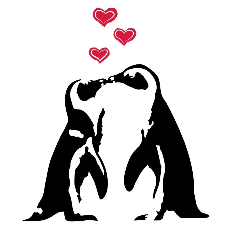 Penguins in love