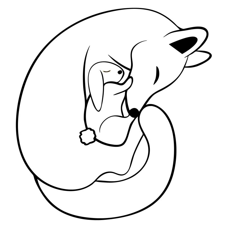 Renard et lapin