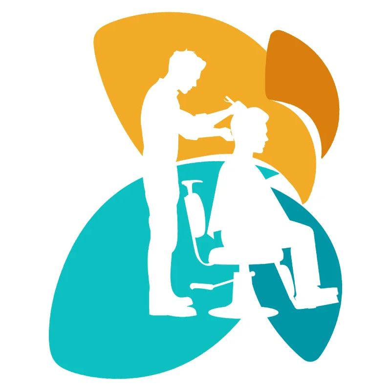 Coupe de cheveux de coiffeur