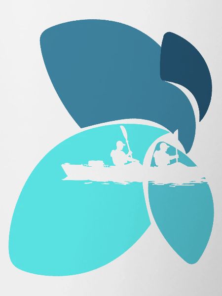 Kayak paddling