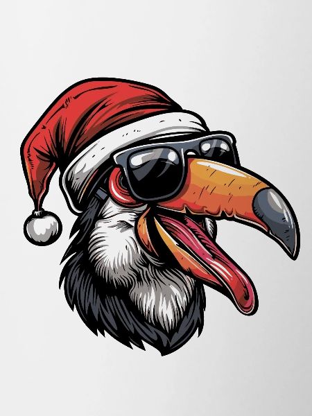 Toucan Bird Christmas Funny