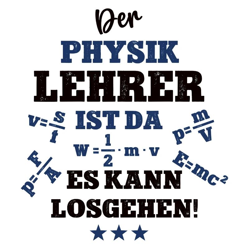 Der Physik Lehrer ist da Physiklehrer Beruf Schule