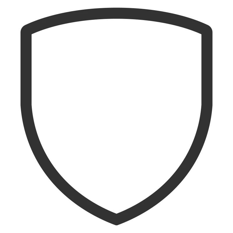 SHIELD BADGE PATCH SHAPE LOGO