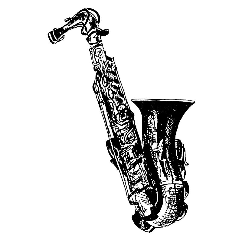 saxophone noir