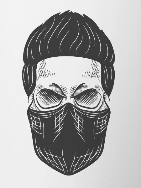 Gangster Bandit Skull