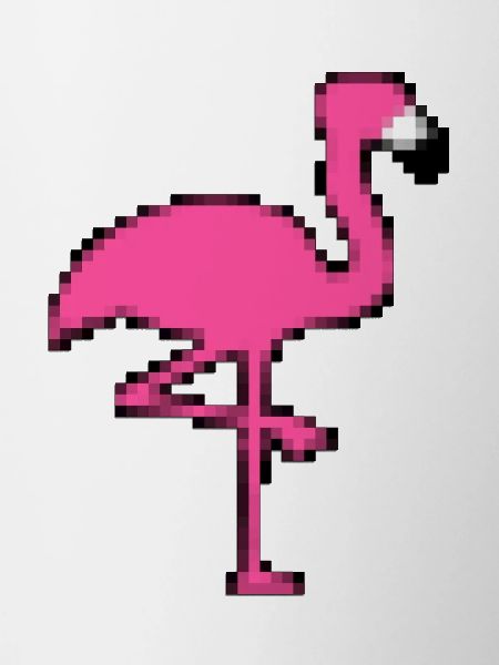 Pixel Flamingo