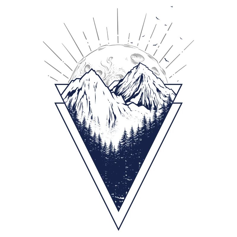 Moonlit Peaks Triangle