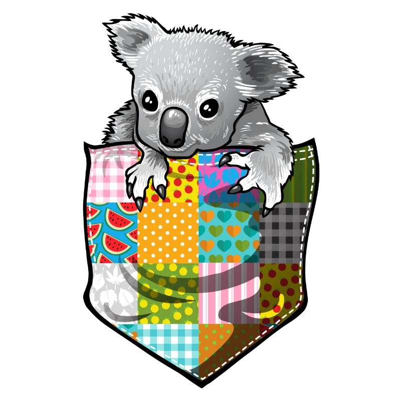 Koala de chéri dans la poche