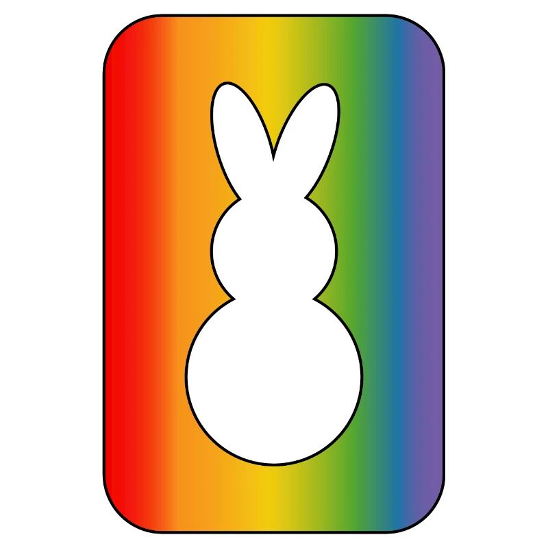 Lapin arc-en-ciel