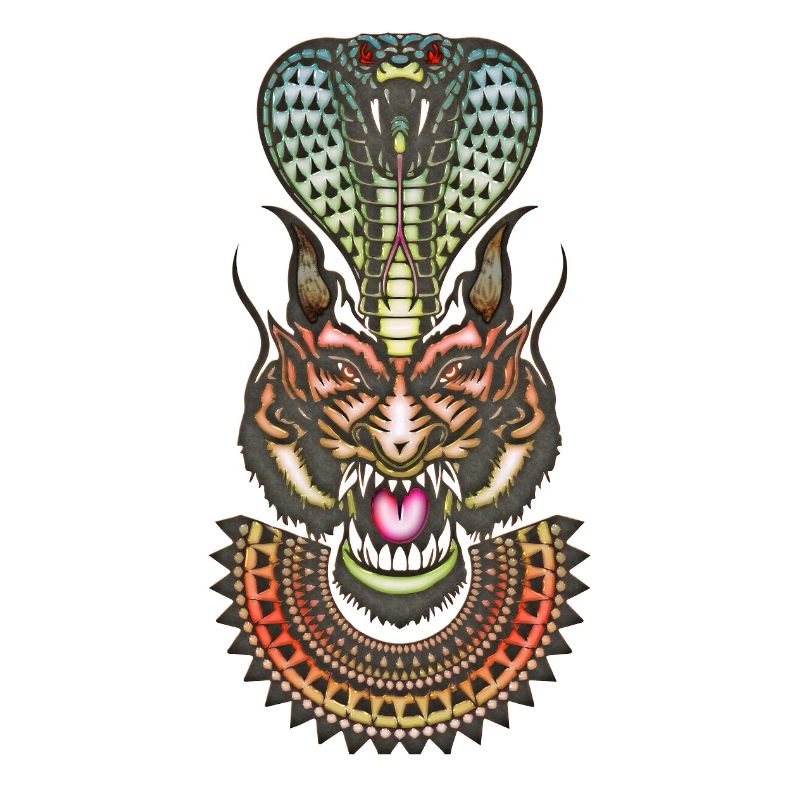 The impressive cobra snake