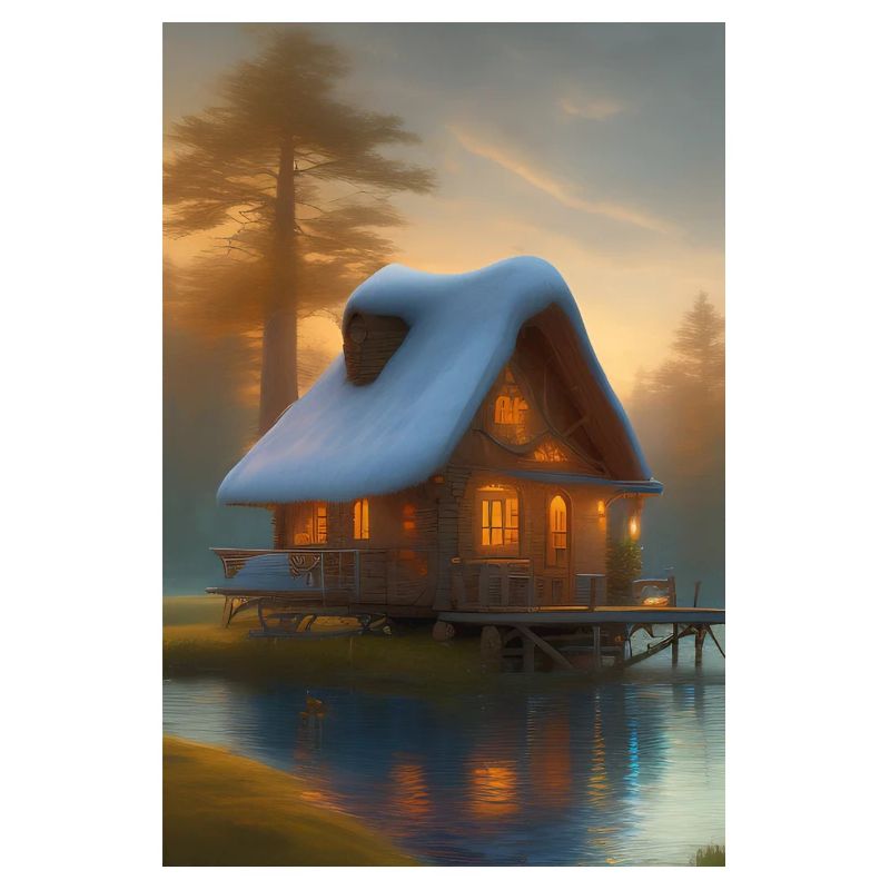 Charming lakeside cabin