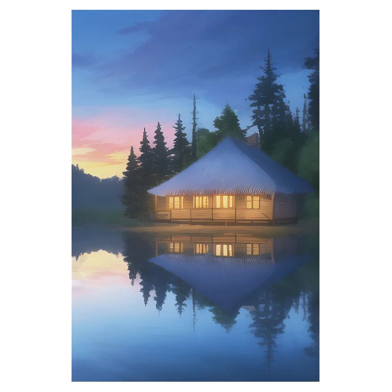 Charming lakeside cabin
