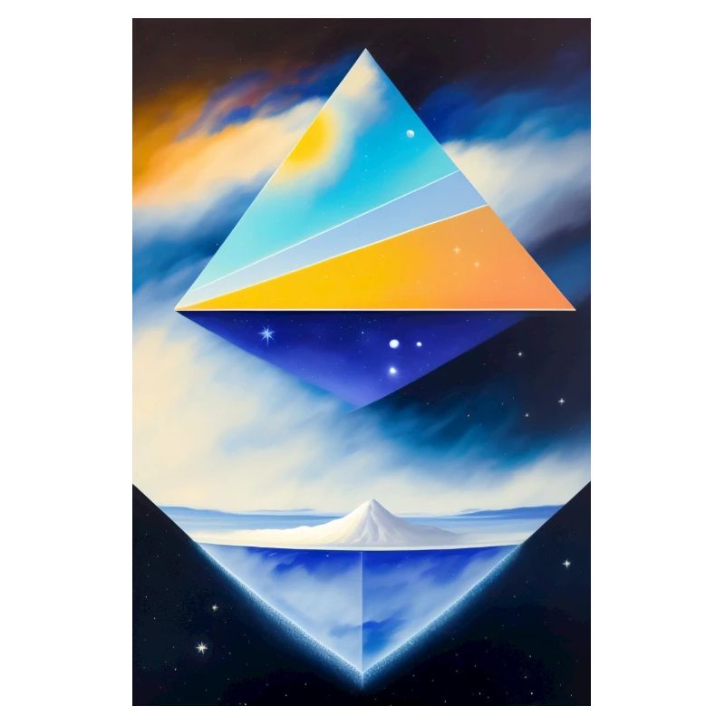 Pyramide in den Sternen