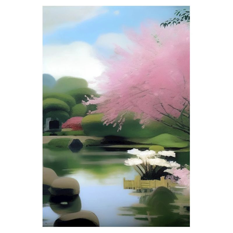 Jardin zen chinois
