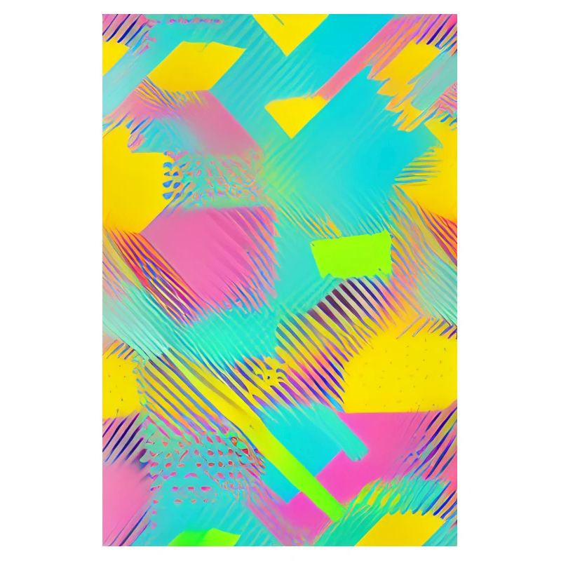 Retro Muster Bunt