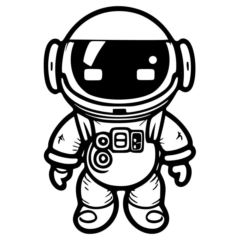 kleiner Astronaut