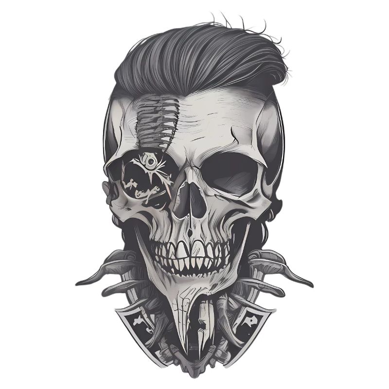 Hipster Totenkopf