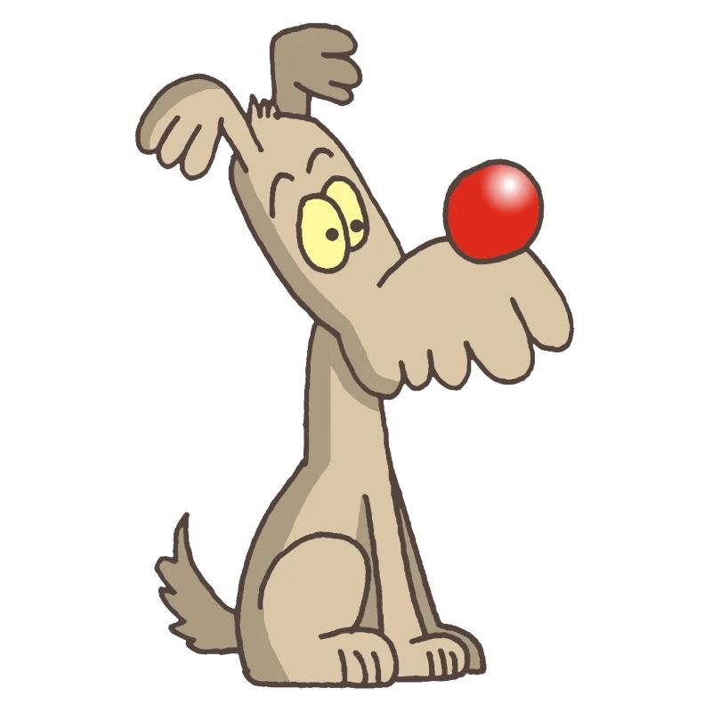 Chien rigolo et mignon