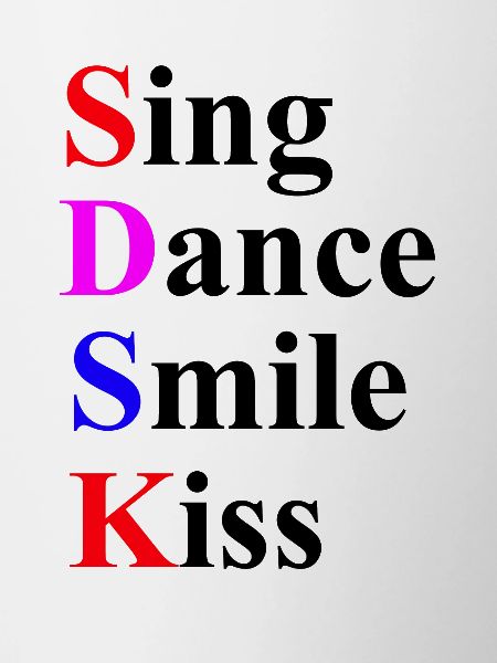 Sing and dance
