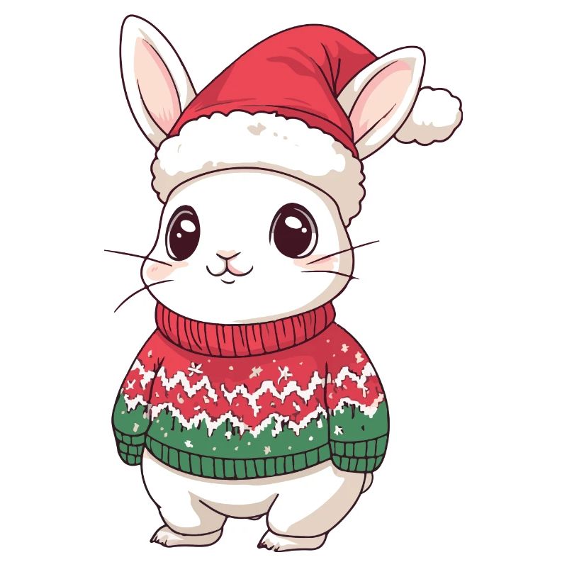 Lapin de Noël