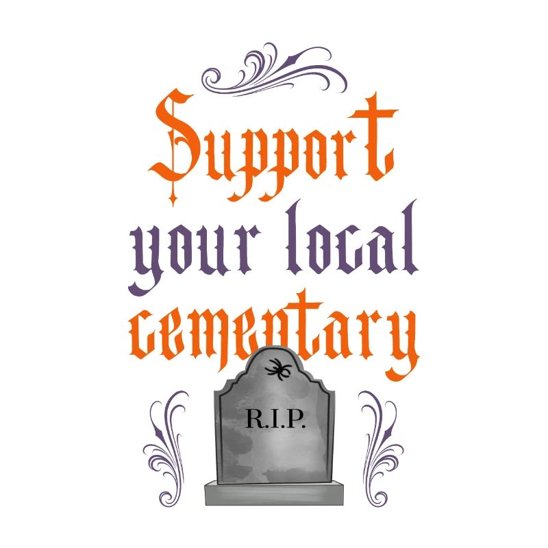 Support your local cementary!