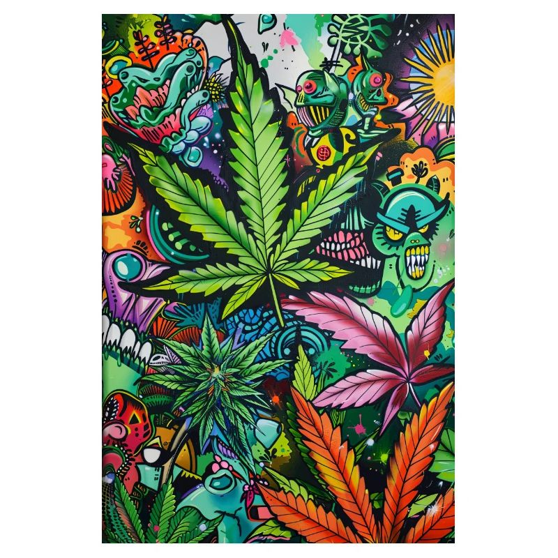 Psychedelic Leaf World