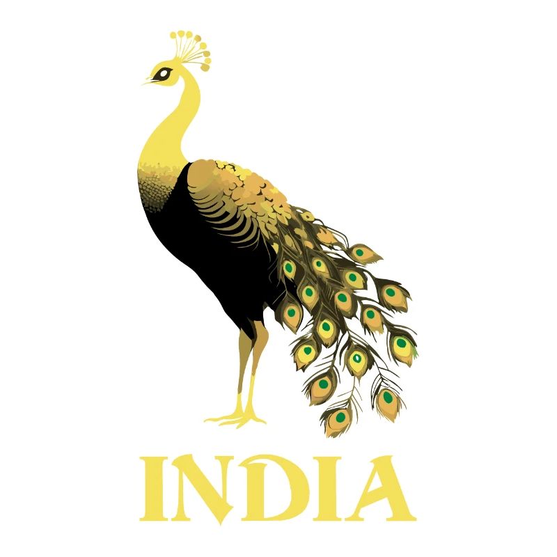 Paon - oiseau de l'Inde