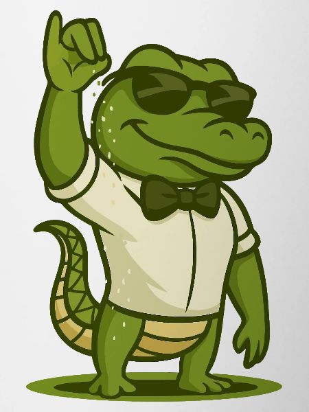 Salière Crocodile