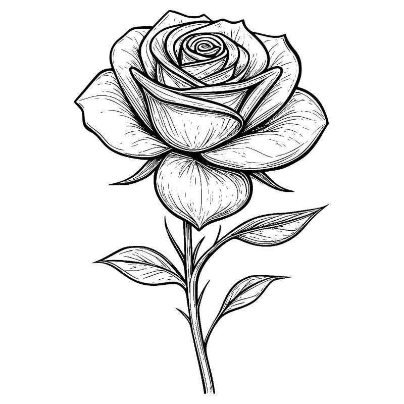 Rose transparent