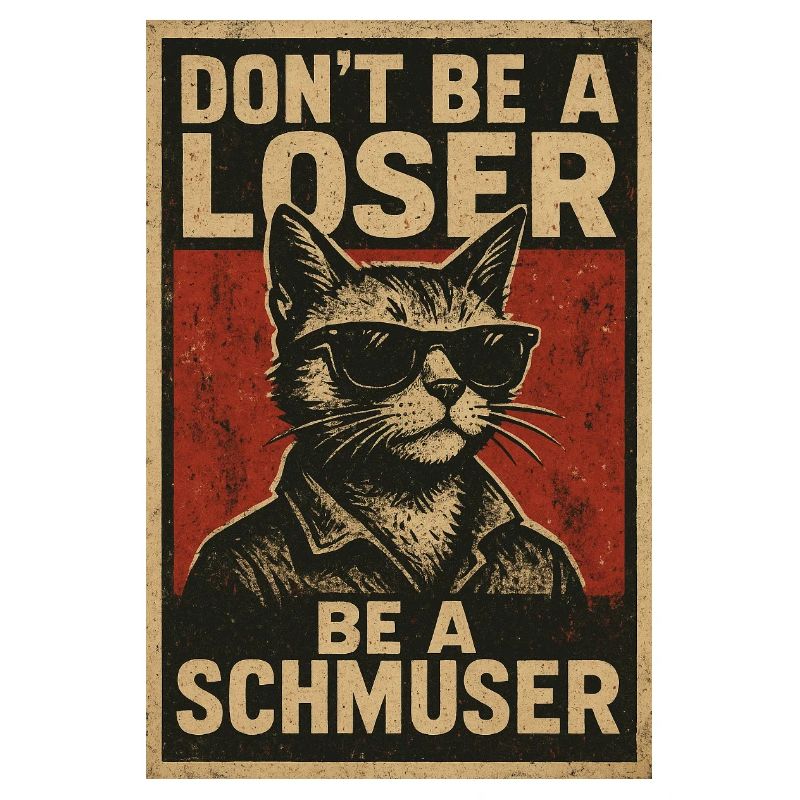Ne soyez pas un perdant, soyez un schmuser