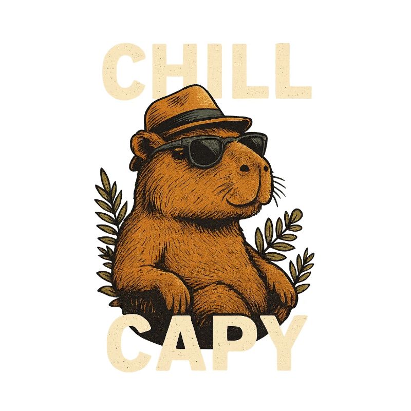 Chill Capybara Style